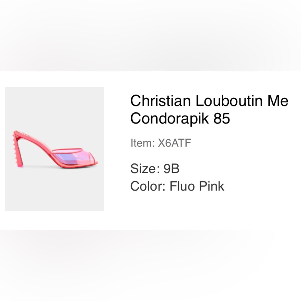 Christian Louboutin Me Condorapik 85 - Picture 2 of 7
